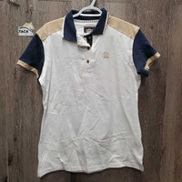 SS Polo Shirt, 1/4 Button Up *xc
