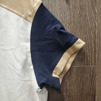 SS Polo Shirt, 1/4 Button Up *xc
