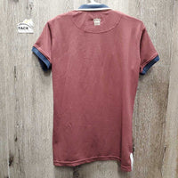 SS Polo Shirt, 1/4 Button Up *xc