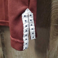 SS Polo Shirt, 1/4 Button Up *xc