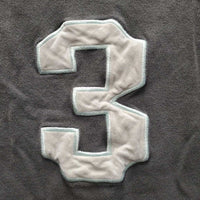 SS Polo Shirt, 1/4 Button Up *vgc, older, shrunk, faded, curled corners
