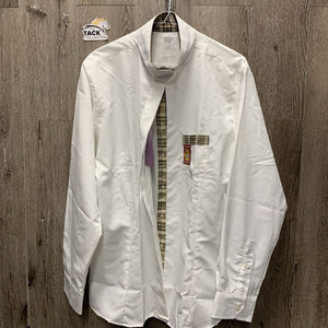 LS Show Shirt *xc//vgc, older, mnr loose threads, seam puckers