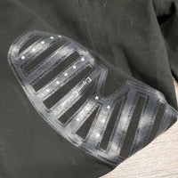 Hvy Euroseat Breeches *gc, seam puckers, mnr dirty?stains, faded & hairy, seat rubs & pills