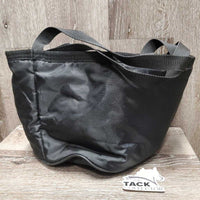 Padded Grooming Bag *gc, clean, pulled seams, peeling bottom, frayed dividers, threads