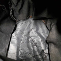 Padded Grooming Bag *gc, clean, pulled seams, peeling bottom, frayed dividers, threads
