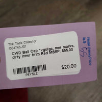 Ball Cap *vgc/gc, mnr marks, dirty inner brim
