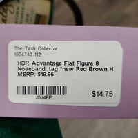 Flat Figure 8 Noseband, tag *new

