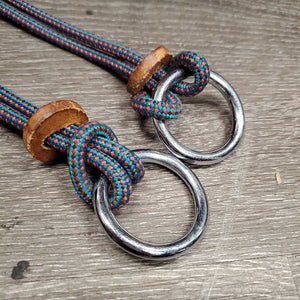 Nylon Rope Gag Cheeks *xc/like new, mnr stains, older?
