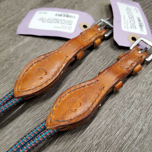 Nylon Rope Gag Cheeks *xc/like new, mnr stains, older?
