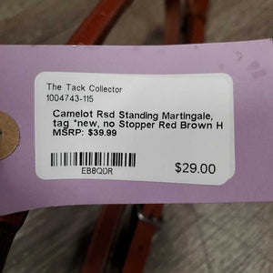 Rsd Standing Martingale, tag *new, no Stopper