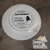 "Deliverance" from the Mystic Warriors Plate Collection By Chuck Ren Hamilton Decorative Plate #4731CA *vgc, mnr scuffs

