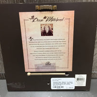 Wooden Sign "Believe" by Diane Whitehead, wood leg - post *vgc, mnr scratches & dirt?residue
