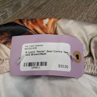 5 Lycra "Horse" Seat Covers *like new