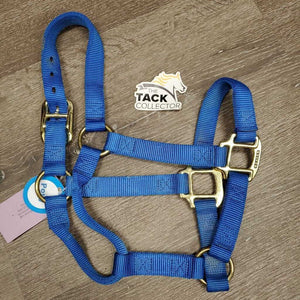 Soft Thick Nylon Halter *vgc/xc, mnr dirt. scratches & peeled hardware
