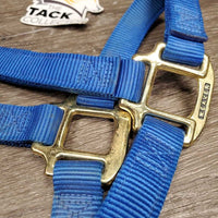 Soft Thick Nylon Halter *vgc/xc, mnr dirt. scratches & peeled hardware
