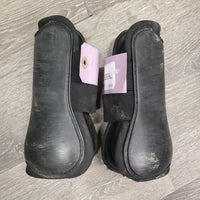 Open Front & Hind Boots, velcro *fair, torn edges, faded, scrapes, clean & dirt
