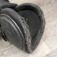 Open Front & Hind Boots, velcro *fair, torn edges, faded, scrapes, clean & dirt
