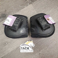 Open Front & Hind Boots, velcro *fair, torn edges, faded, scrapes, clean & dirt
