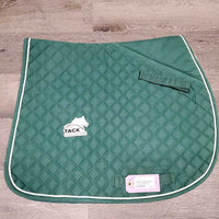 Quilt Jumper Saddle Pad 1x Piping *gc, pills, mnr hair, dirt, faded, threads
