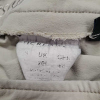 Euroseat Breeches *gc, pills, loose threads, seam puckers, dingy, seat stains, older, v.hairy & weak velcro
