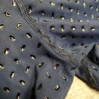 Fleece Lined Full Sticky Seat Riding Tight Breeches *gc, cracking logo, v.rub & frayed seat & seams