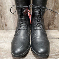 Pr Field Boots, zip, tag *xc/like new, mnr scuffs, scratches & dirt, Aftermarket Zips
