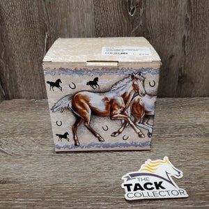 "Running Horses" Coffee Mug, box *like new