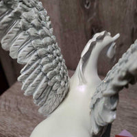Retired "Silver Lining" Pegasus, #3E/6,994, tag, card, box *xc, v.mnr edge rubs & marks
