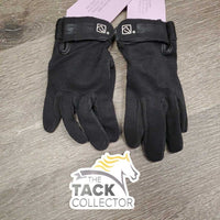 JUNIORS Pr Cloth Riding Gloves *vgc, clean