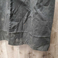 Full Length Oil Skin Slicker - Jacket *xc, mnr hair & dust