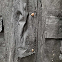 Full Length Oil Skin Slicker - Jacket *xc, mnr hair & dust
