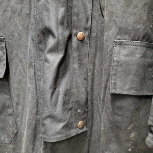 Full Length Oil Skin Slicker - Jacket *xc, mnr hair & dust