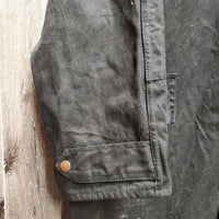 Full Length Oil Skin Slicker - Jacket *xc, mnr hair & dust
