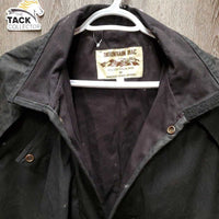 Full Length Oil Skin Slicker - Jacket *xc, mnr hair & dust
