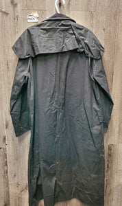 Full Length Oil Skin Slicker - Jacket *xc, mnr hair & dust
