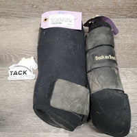 Closed Exercise Boots, velcro *gc, dirt, clumpy, hair, velcro: faded, discolored & rough edges
