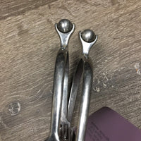 Pr Roller Ball Spurs *vgc, clean, mnr rubs, stains & scuffs