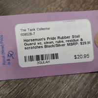 Rubber Stall Guard xc, clean, rubs, residue & scratches
