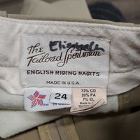 Side Zip Breeches *gc, older, mnr puckers, pilly inner waist, seam puckers