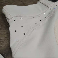 Full Seat Breeches, bling *vgc, mnr stains, seam puckers, loose & falling off bling