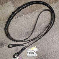Leather Reins, finger stoppers, tag *new, mnr film
