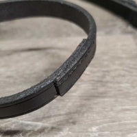 Leather Reins, finger stoppers, tag *new, mnr film
