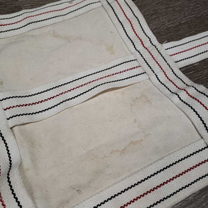 Cotton Web Closed Stall Guard *vgc/xc, mnr dirt, hair & stains