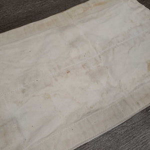 Cotton Web Closed Stall Guard *vgc/xc, mnr dirt, hair & stains