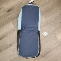 Padded Bridle Bag, zipper *xc/like new, v.mnr stains?dust, older
