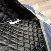 Padded Bridle Bag, zipper *xc/like new, v.mnr stains?dust, older