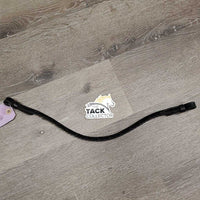 "U" Shaped Single Row Bling Browband, velcro ends *xc/vgc, mnr dirt?dusty, mnr loose bling