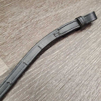 "U" Shaped Single Row Bling Browband, velcro ends *xc/vgc, mnr dirt?dusty, mnr loose bling
