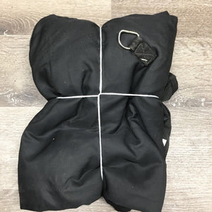 Nylon Closed Front Stable Sheet, "Buckwold", 2 legs *vgc, older, rubs, mnr dirt, shrunk, puckers