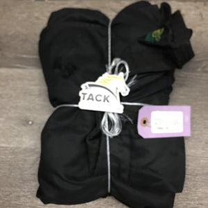 Hvy Nylon Closed Front Stable Sheet, "Buckwold", 2 legs *vgc, mnr dirt, hole, puckers, shrunk, film, snags
